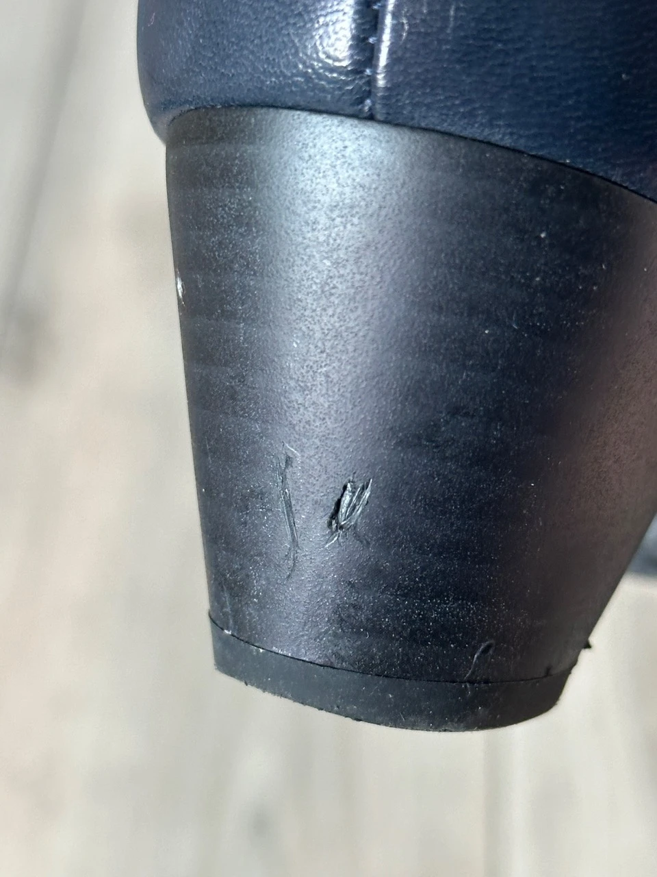 Zapatos de tacón bajos Gabor Comfort de cuero azul marino talla 39 – tacón de 5 cm – photo 8